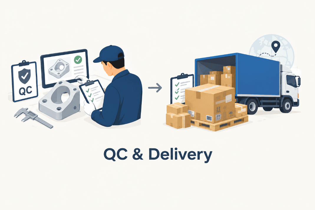 QC & dispatched